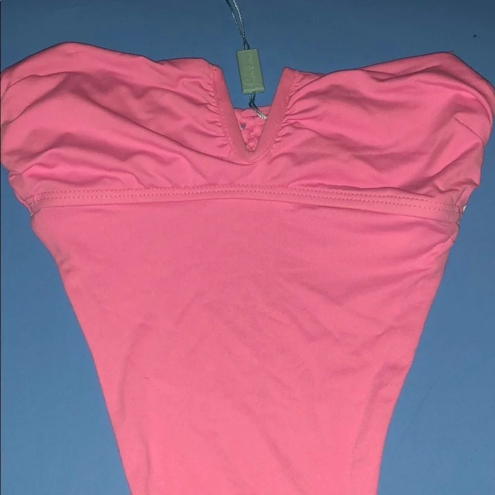Frankie's Bikinis One Piece Bathing Suit NWT